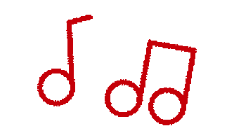 Music Notes Wfaa Sticker by Wisconsin Foundation and Alumni Association