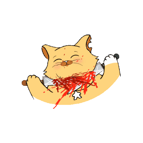 Cat No Sticker