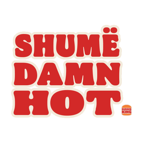 Burger King Kosova Sticker