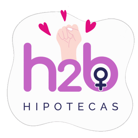 h2b Hipotecas Sticker