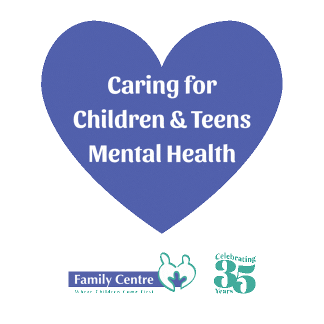 Heart Mentalhealth Sticker by Family Centre