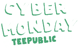 Sale Cyber Monday Sticker by TeePublic