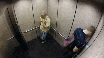Prank Stretching GIF by Testing 1, 2, 3