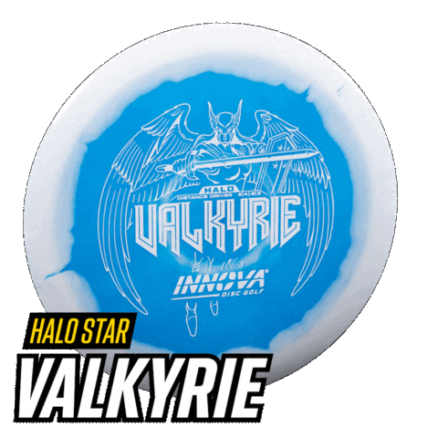 Disc Golf Valkyrie Sticker by Innova Discs