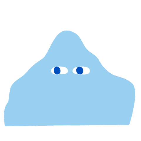 Mountain Wiggle Sticker by Halcyon Nights