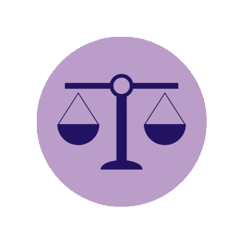 Human Rights Equality Sticker by Amanda Farías