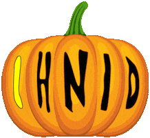 Halloween Pumpkin Sticker by ihnid