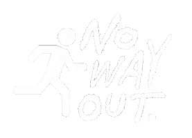 No Way Out Jr Sticker by Jahflame Studio