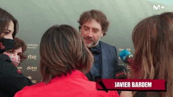 Javier Bardem Entrevista GIF by Movistar Plus+