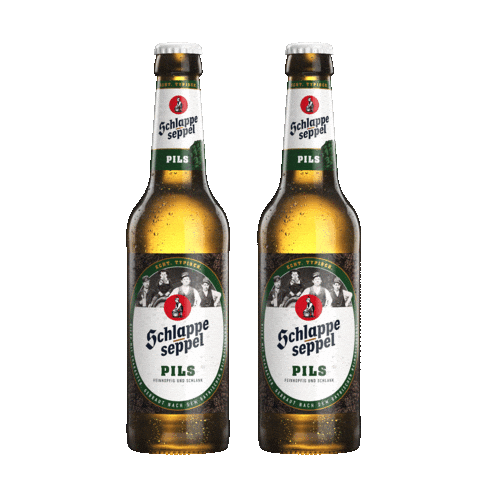 Beer Bottle Sticker by Schlappeseppel