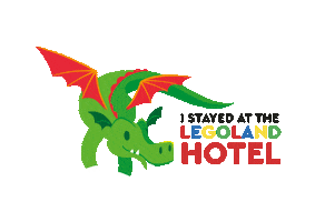 Dragon Hotel Sticker by LEGOLAND Windsor