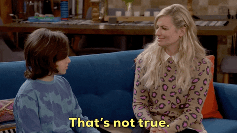 Beth Behrs Fake News GIF by CBS - Find & Share on GIPHY