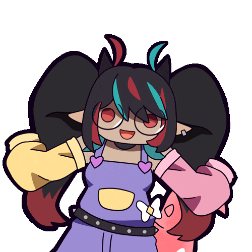 Jump Chibi Sticker