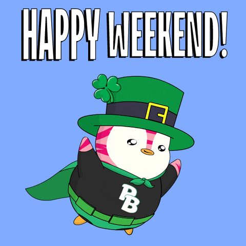 The Weekend Friday GIF by Pudgy Penguins