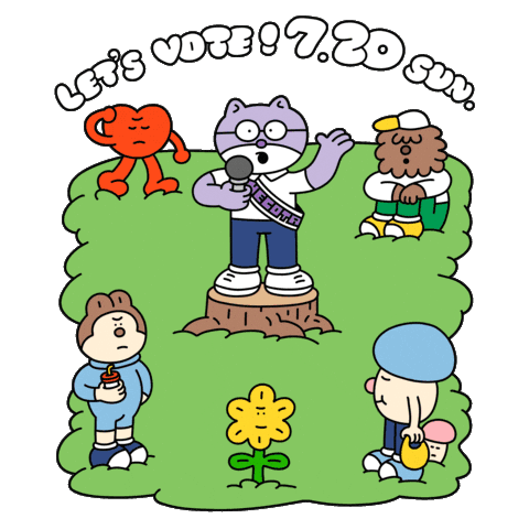 Vote Spur Sticker by SPUR_MAGAZINE