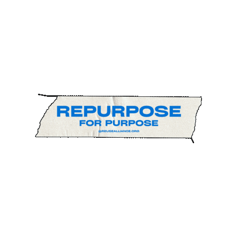Repurpose Sticker by Reuse Alliance