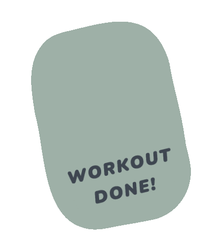 Exercising Strong Woman Sticker