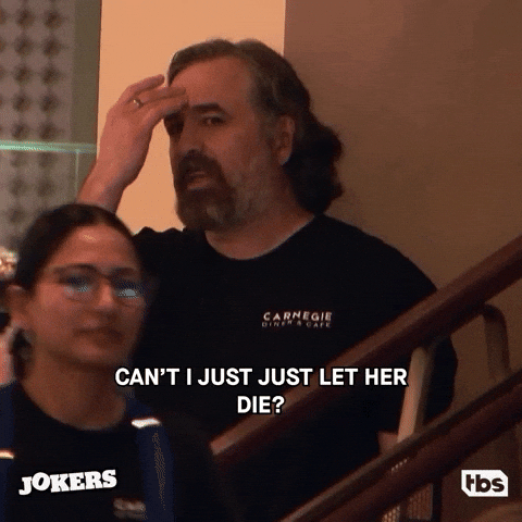 Bored Giving Up GIF by TBS Impractical Jokers