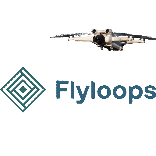 Drone Sticker by Flyloops
