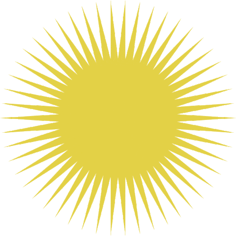 Sun Sticker