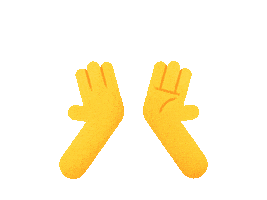 High Five Clap Sticker by Blendle
