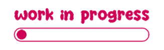 Working Work In Progress Sticker