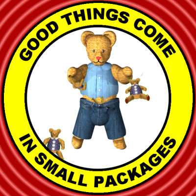 Good Things Come In Small Packages GIF