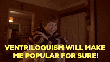 the kids are alright ventriloquism GIF by ABC Network