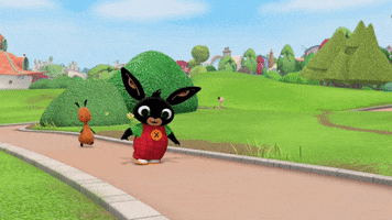 Children Running GIF by Bing Bunny