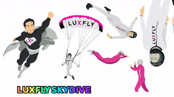 LUXFLYSKYDIVE skydive indoor skydive luxfly chutelibre GIF