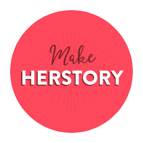 Gender Equality Herstory Sticker by She Should Run