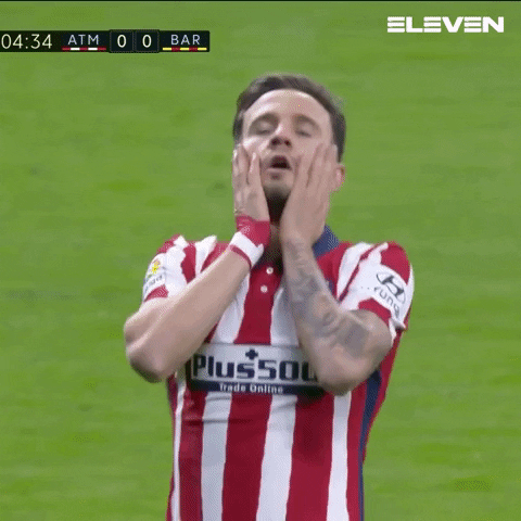 Disappointed Atletico Madrid GIF by ElevenSportsBE