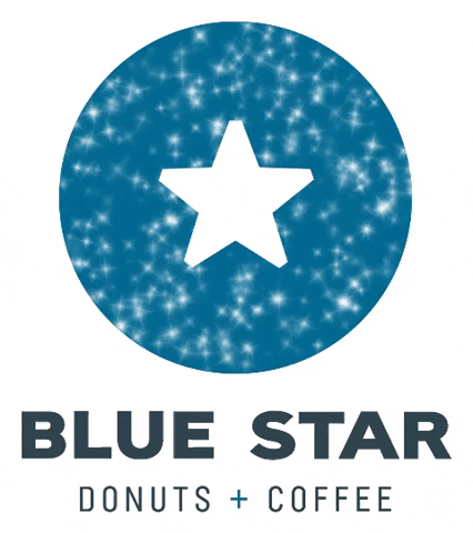 Blue Star Donuts GIF