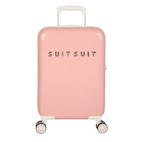Pink Travelling Sticker by SUITSUIT