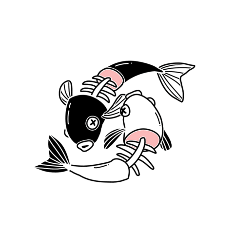 Fish Phish Sticker