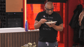 Plate Eating GIF by Big Brother 2022