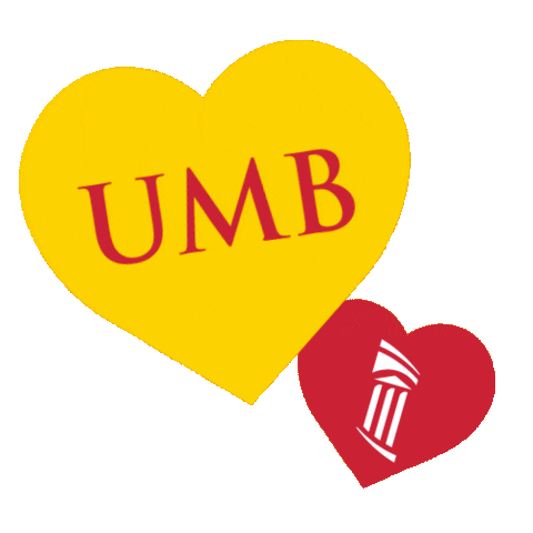 Heart Maryland Sticker by University of Maryland, Baltimore