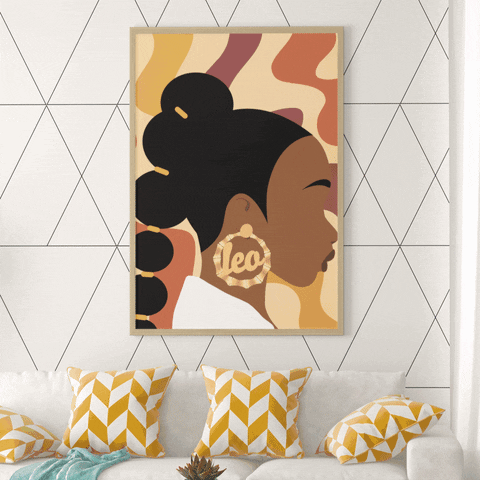 Illustration Zodiac GIF by The Black Hair Experience