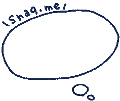 手書き 吹き出し Sticker by snaq.me