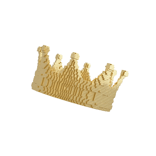 3D Queen Sticker by Franco Mateo