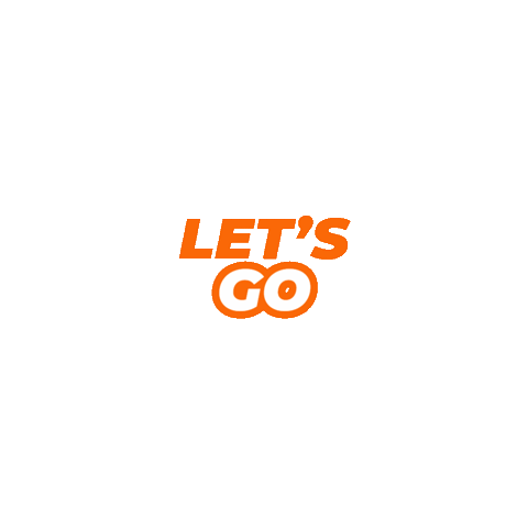 Lets Go Text Sticker by myartindcloud