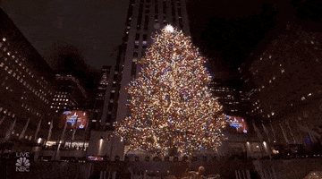Christmas In Rockefeller 2019 GIF by NBC