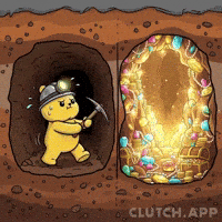 Gold Success GIF by Kanpai Pandas