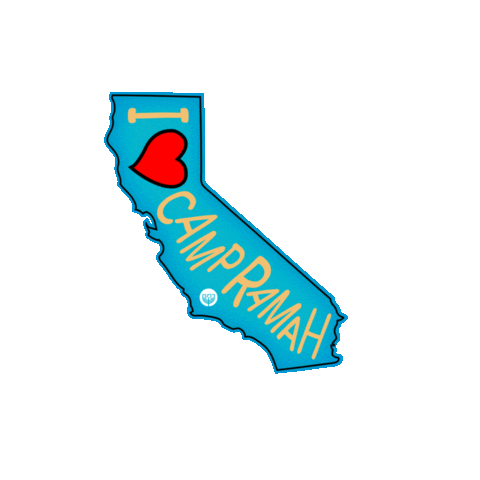 ramahcalifornia Sticker