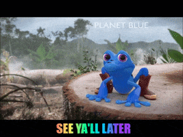 See U Later GIF by Planet Blue