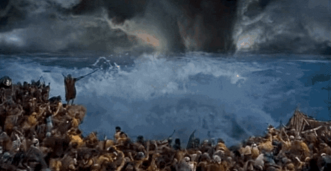 Image result for passover red sea gifs