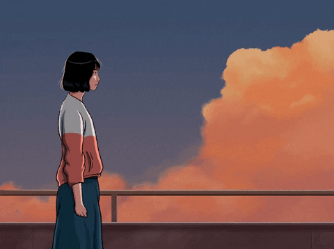 Anime Sunset GIFs  Gfycat