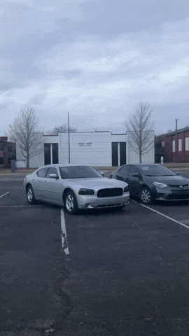 Toyota Corolla Dodge Charger GIF