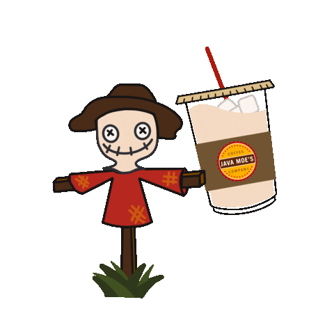 Java Moe's Coffee Company Sticker