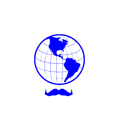 Moustache Movember Sticker
